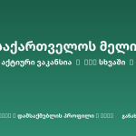 Sheni ვაკანსია