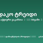 Sheni ვაკანსია