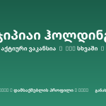 Sheni ვაკანსია