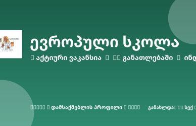 Sheni ვაკანსია