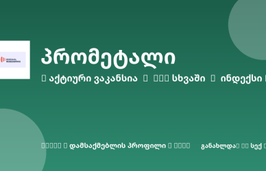 Sheni ვაკანსია