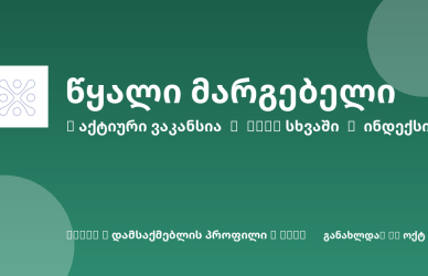 Sheni ვაკანსია