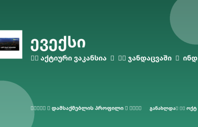 Sheni ვაკანსია