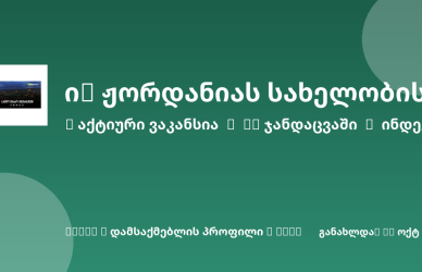 Sheni ვაკანსია