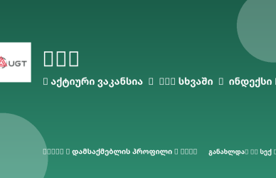 Sheni ვაკანსია