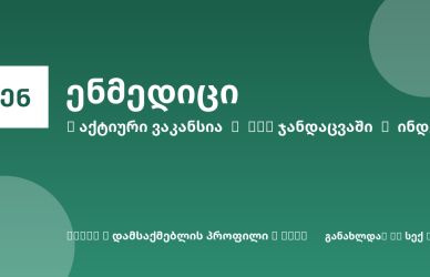 Sheni ვაკანსია