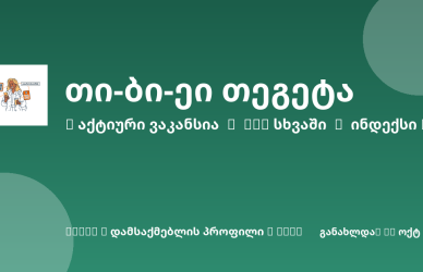 Sheni ვაკანსია