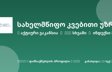Sheni ვაკანსია
