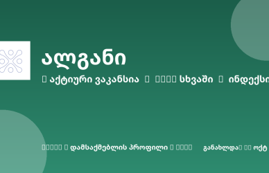 Sheni ვაკანსია