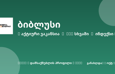 Sheni ვაკანსია