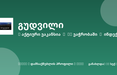 Sheni ვაკანსია