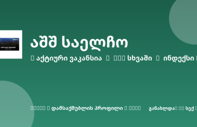 Sheni ვაკანსია