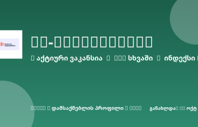 Sheni ვაკანსია